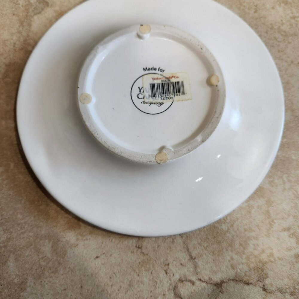 Yankee Candle Beach Theme Large Pillar Holder Plate - Picture 4 of 4